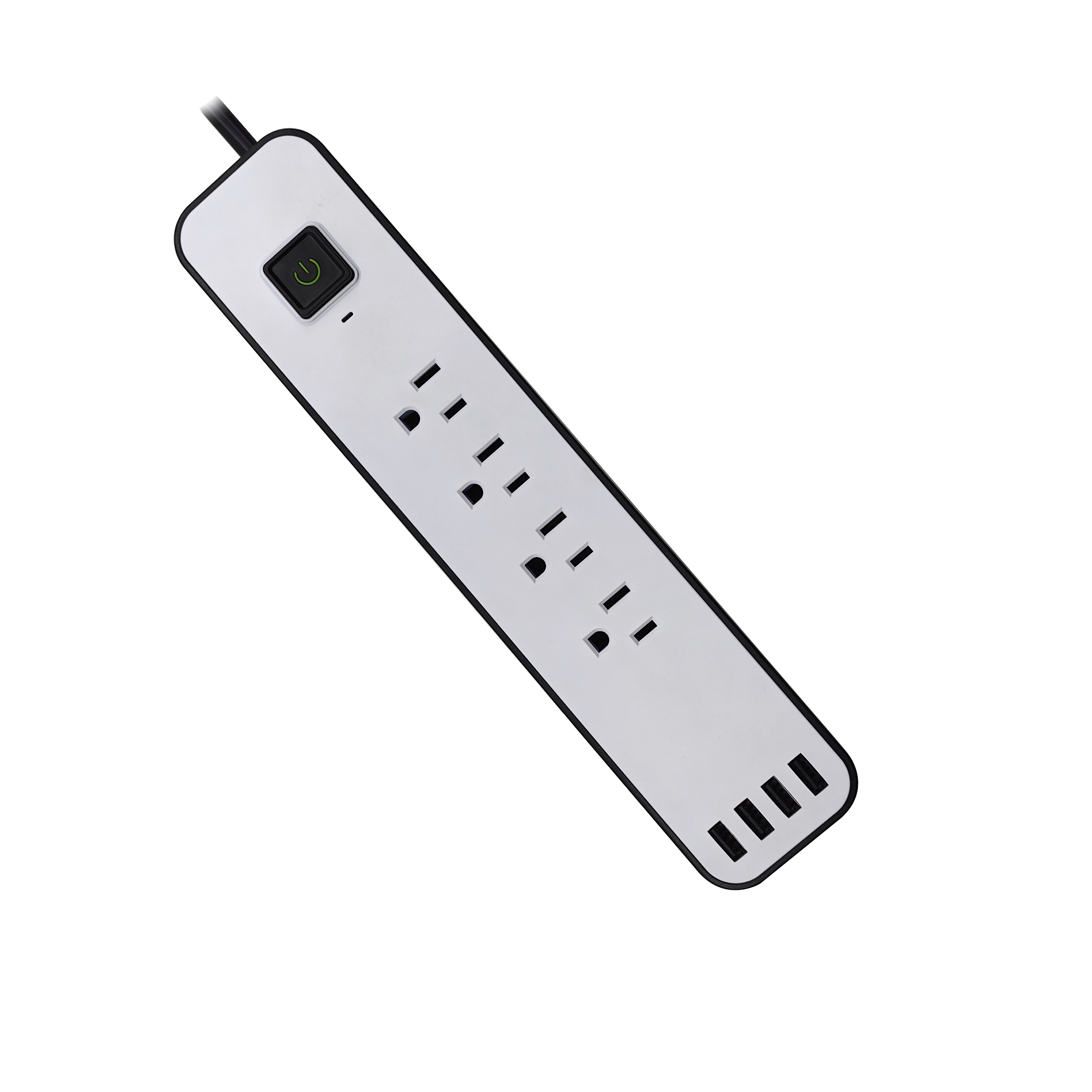 4 A/C American power socket and plug, 4 USB charger port total 3.1A/5V
